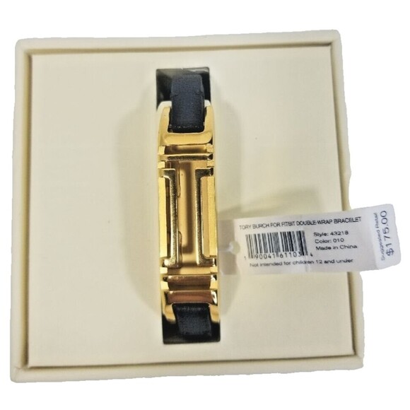 Tory Burch For FITBIT Double Wrap Bracelet - New In Box (V1201) - Picture 1 of 5